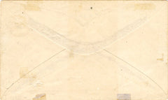 US 1862 #143LU3 XF 25c Red Entire on U34