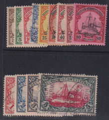 Germany - SW Africa #13-25 Used\Hinged