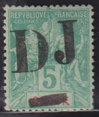 Countries - N- Z - Somali Coast #1 Mint\Hinged