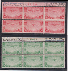 US Airmails #C21,C22 Mint\LH/NH