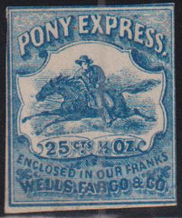 US Locals and Carriers #143L8 Mint F - VF