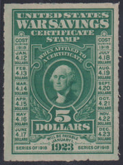 US Savings Stamps #WS3 Mint\LH VF
