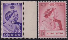 British Area A- M - Hong Kong #178-9 Mint\NH F - VF