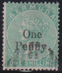 British Area A- M - Bermuda #15 Used F