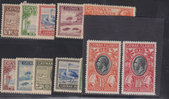 British Area A- M - Caymen Islands #85-96 LH VF