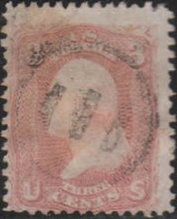 US 65 Early Classics Fancy Cancel Fine-VF