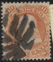 US 71 Early Classics Fine, Leaf Fancy Cancel