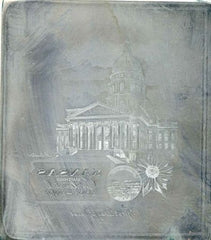 US Artmaster Scott 1183 1961 Kansas Statehood, Sunflower, Pioneers - Plate
