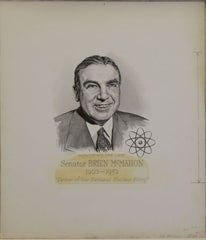 US Artmaster Scott 1200 1962 McMahon, Atomic Diagram - Artwork