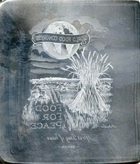 US Artmaster Scott 1231 1963 Freedom from Hunger - Plate