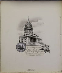 US Artmaster Scott 1232 1963 West Virginia Statehood - Artwork