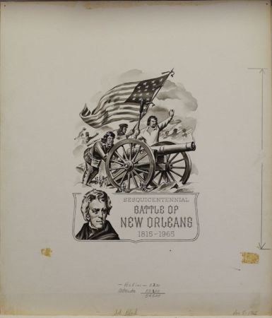 US Artmaster Scott 1261 1965 Andrew Jackson - Artwork