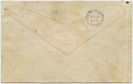 US 1930 Flight Cover with C14