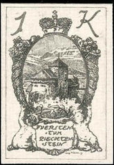 Liechtenstein 25 LH Proof in black