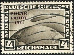 Germany 1931 C42 VF Used, machine cancel