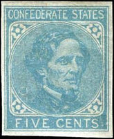 US Back Of Book - Confederate States of America 7 VF - XF LH