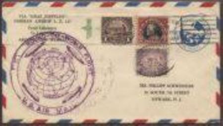 US 1929 Round the World Flight w/ Scott 547 S.28D