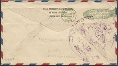 US 1929 Round the World Flight w/ Scott 547 S.28D