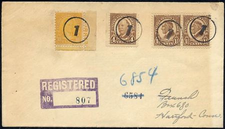 US Pennsylvania, Sharpsville 633, 642, 685 Fancy Cancel Cover, 1 in circle