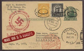 US 1933 "Europa" Catapult to Germany UX27, 639, 642