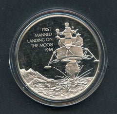 Space Achievement Silver Medal First Manned Landing on the Moon