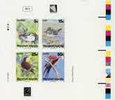 Marshall Is. 361a Imperf M/S, Birds