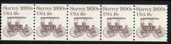 US 1907 Plate Number 1 XF NH PNS 5 cv 50.00