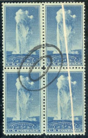 US 744 Error Used Block of 4