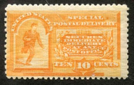 US E3 Special Delivery Fine NH Fresh OG cv $675
