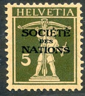 Switzerland Officials 2O6 XF NH sfr 800.00