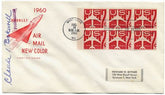 US C60a Autographed FDC by PMG, Claude Bakewell