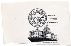 Kolor Kover Artwork 1106 Minnesota Statehood, with Proof