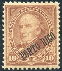 US Possessions - Puerto Rico 214 XF - Superb NH Pristine