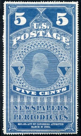 US PR5 Newspapers F - VF No gum as listed - Fresh! cv 225.00