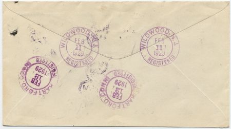 US New Jersey, Wildwood 410, 644, 649 Fancy Cancel Cover