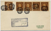 US South Carolina, Pacolet Mills 633, 636 Fancy Cancel Cover, "PM"