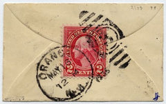 US 1936 Rocket Mail Cover, Roessler