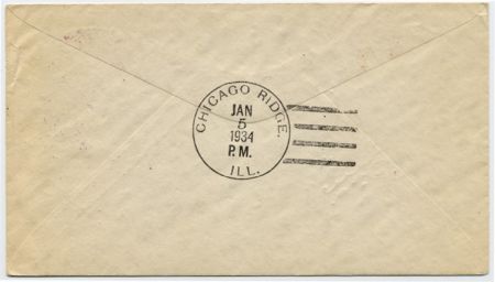 US Mississippi, Independence 730a Fancy Cancel Cover, New Year