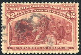 US 242 Early Commemoratives Used F VF with PFC