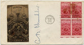 US 1948 #979 FDC Signed by "Happy" Chandler as Comm. of Baseball
