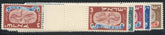 Israel 10 - 14 Horizontal gutter pairs F - VF NH Bale cv $100