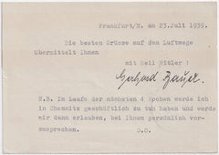 Germany 1939 Bielefeld Flight Cover