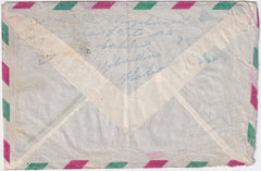Italy 1954 Airmail Flight Cover Rome - NY Crashed near NY.