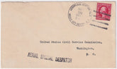 US 1911 AAMS #3A Pioneer Airmail Cover - Garden City NY