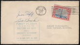 US 1929 1st Flight from Vancouver with C11, Signed by Pilots, J. Taft, G. Buck