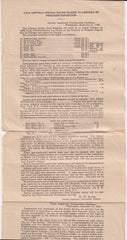 US 1933 C18 Post Office Announcement, folded