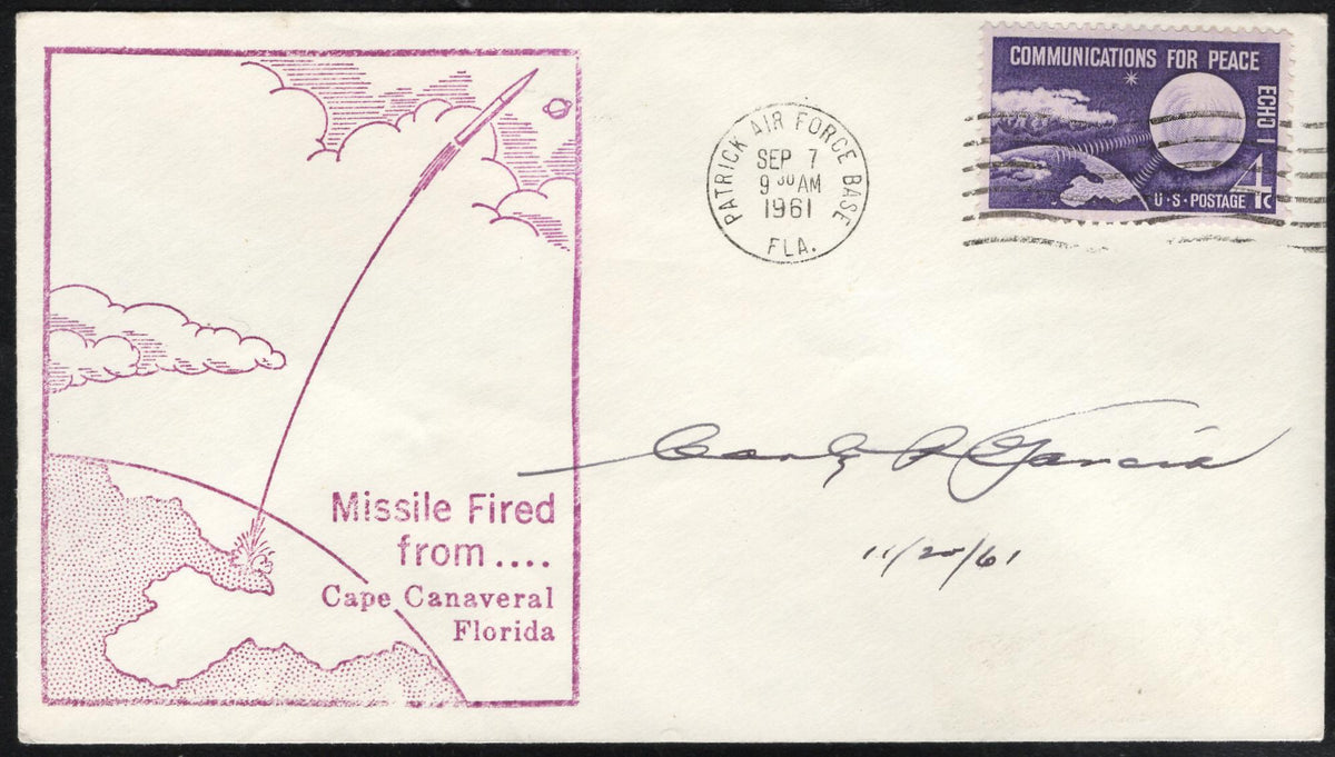 US 1173 on Cover Signed by the President of the Philippines, Carlos P. Garcia