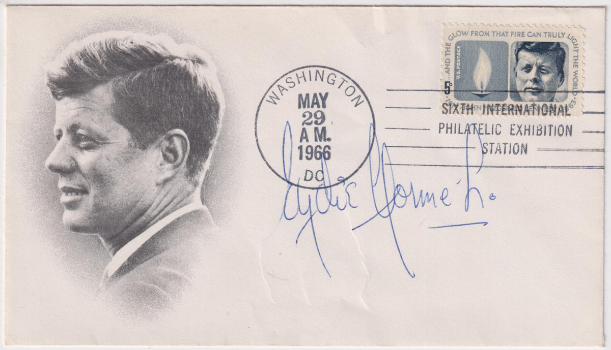 US 1246 FDC Signed by Eydie Gormé, Singer