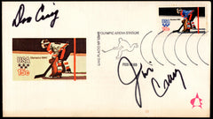 US 1980 Olympic Cover with  #1798 Signed by Jim Craig, Hockey Goalie 1980 Olympics