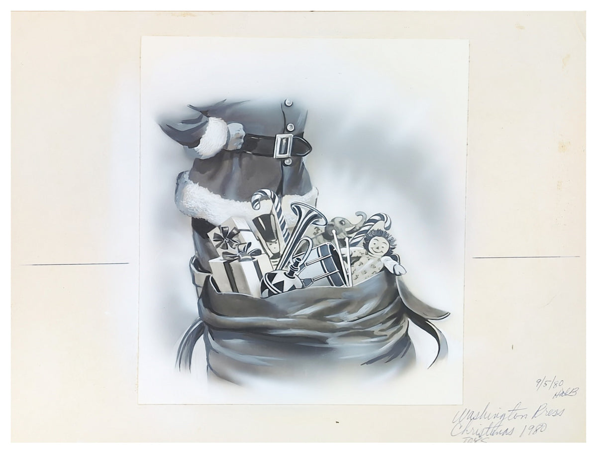 US Art Craft Scott 1843 1980 Christmas - Artwork